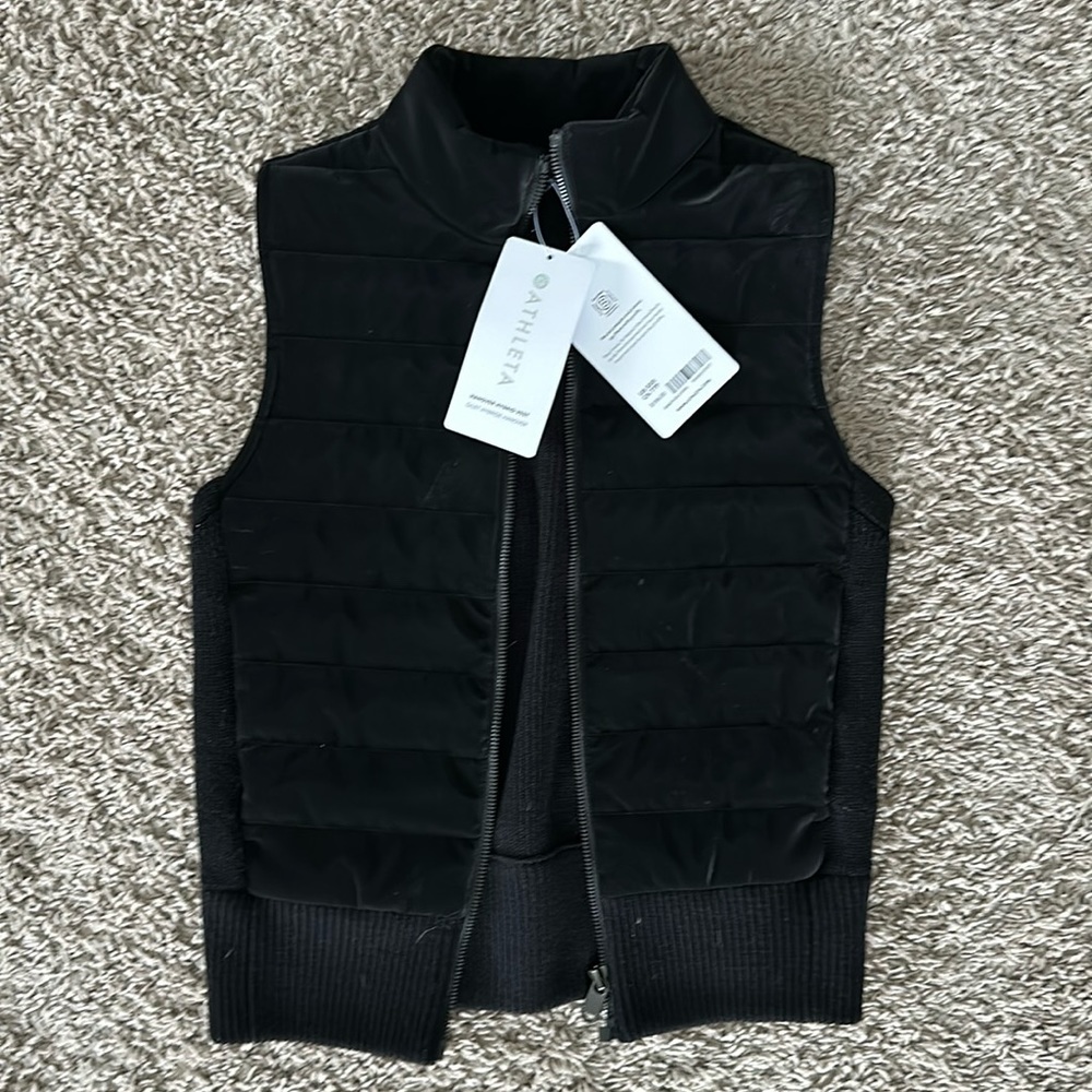 Athleta Hanover Hybrid vest, XXS, NWT, retail $199